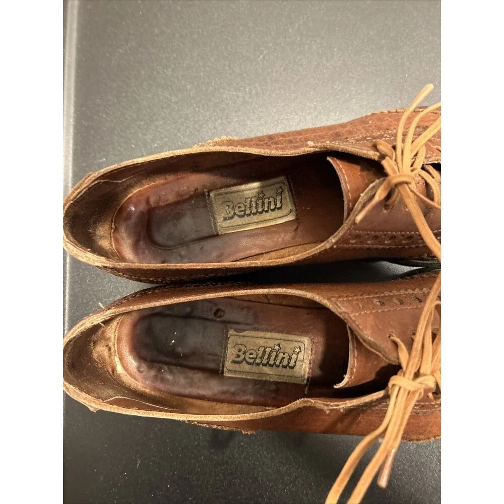 BELLINI Faye LOAFER SHOES Brown 8.5N Vintage W Box